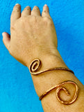 Embossed Copper Cuff