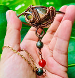 Golden Labradorite Pyrite Copper Panja