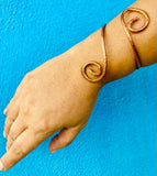 Embossed Copper Cuff