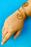Embossed Copper Cuff