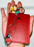 Howlite Turtle ID Card Holder