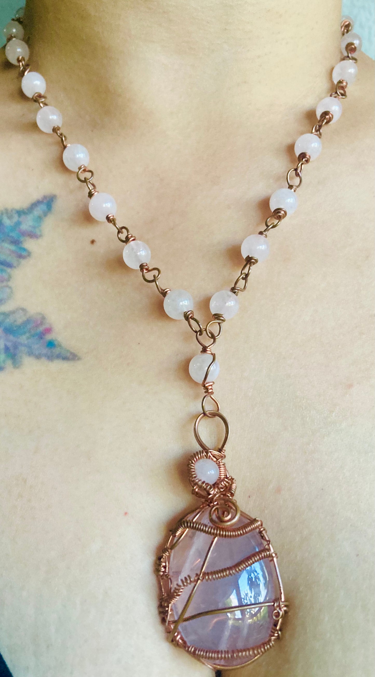 Rose Quartz Necklace