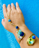 Blue Chalcedony Seaglass Panja