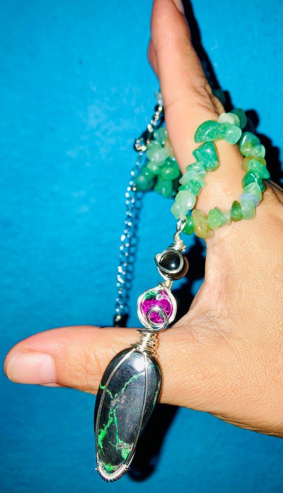 Jade Epidote Necklace