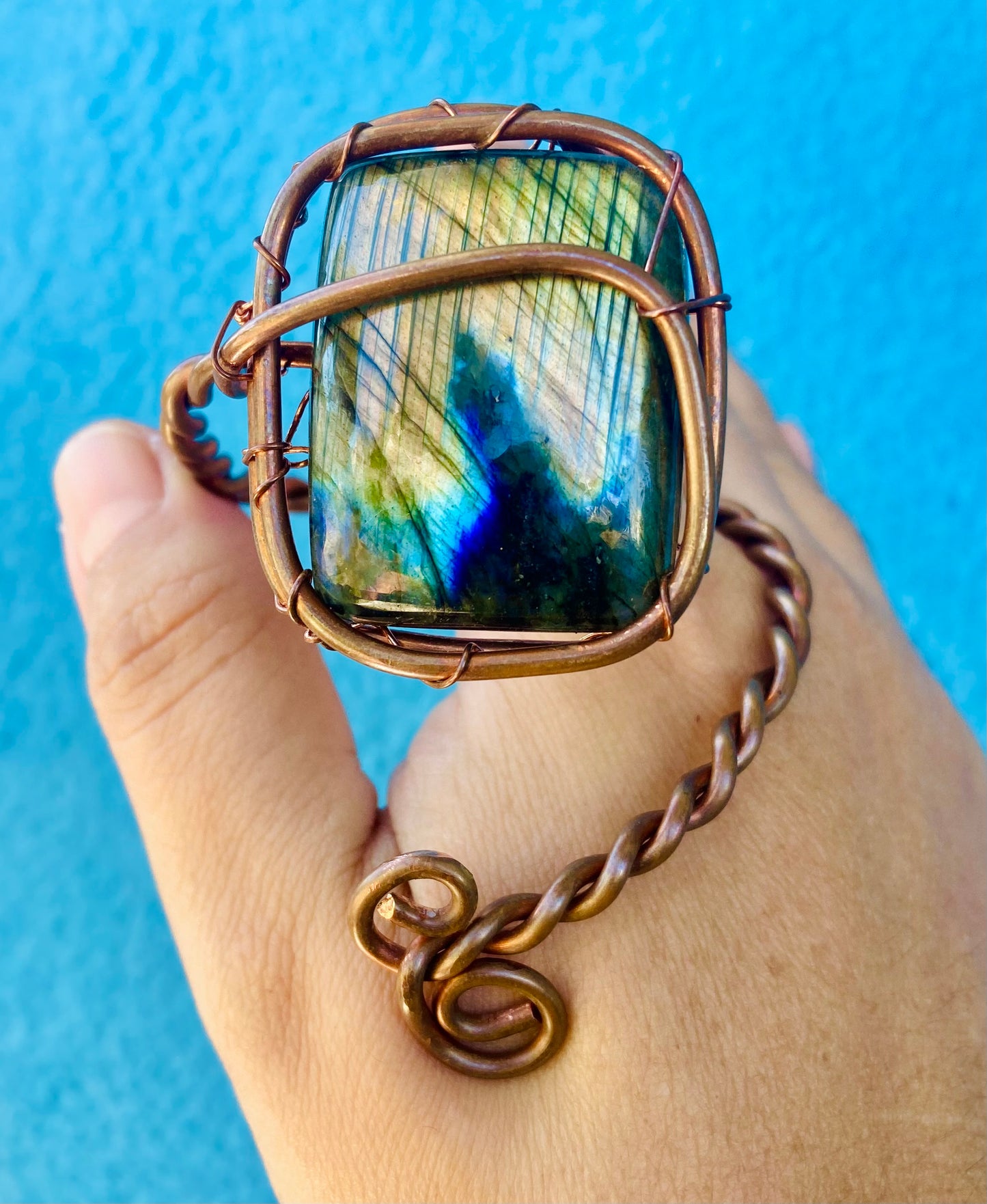 Labradorite Portal Cuff