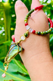 Triangle Roots Labradorite Necklace