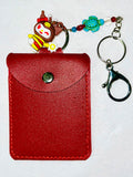 Howlite Turtle ID Card Holder