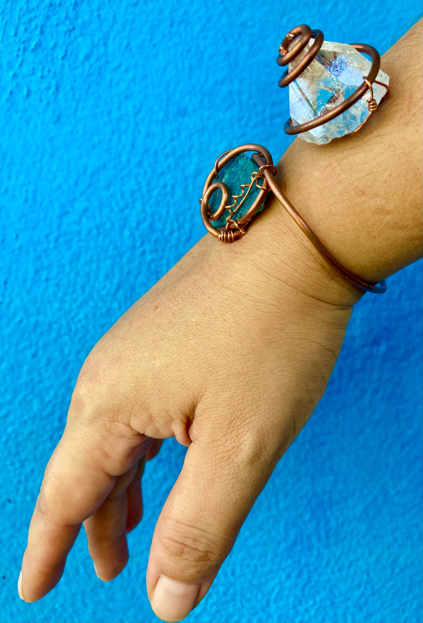 Toroidal Apophyllite Apatite Cuff