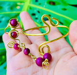 Sugilite Brass Panja