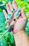 Tourmaline Amazonite Adjustable Choker / Necklace