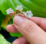 Rosette Quartz Rings