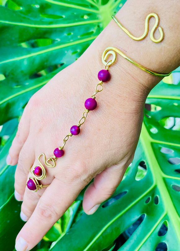 Sugilite Brass Panja