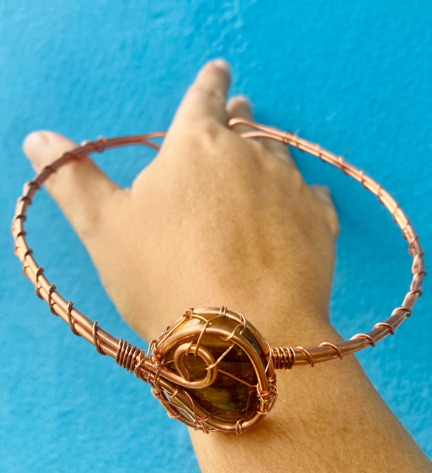 Tigerseye Choker / ArmCuff