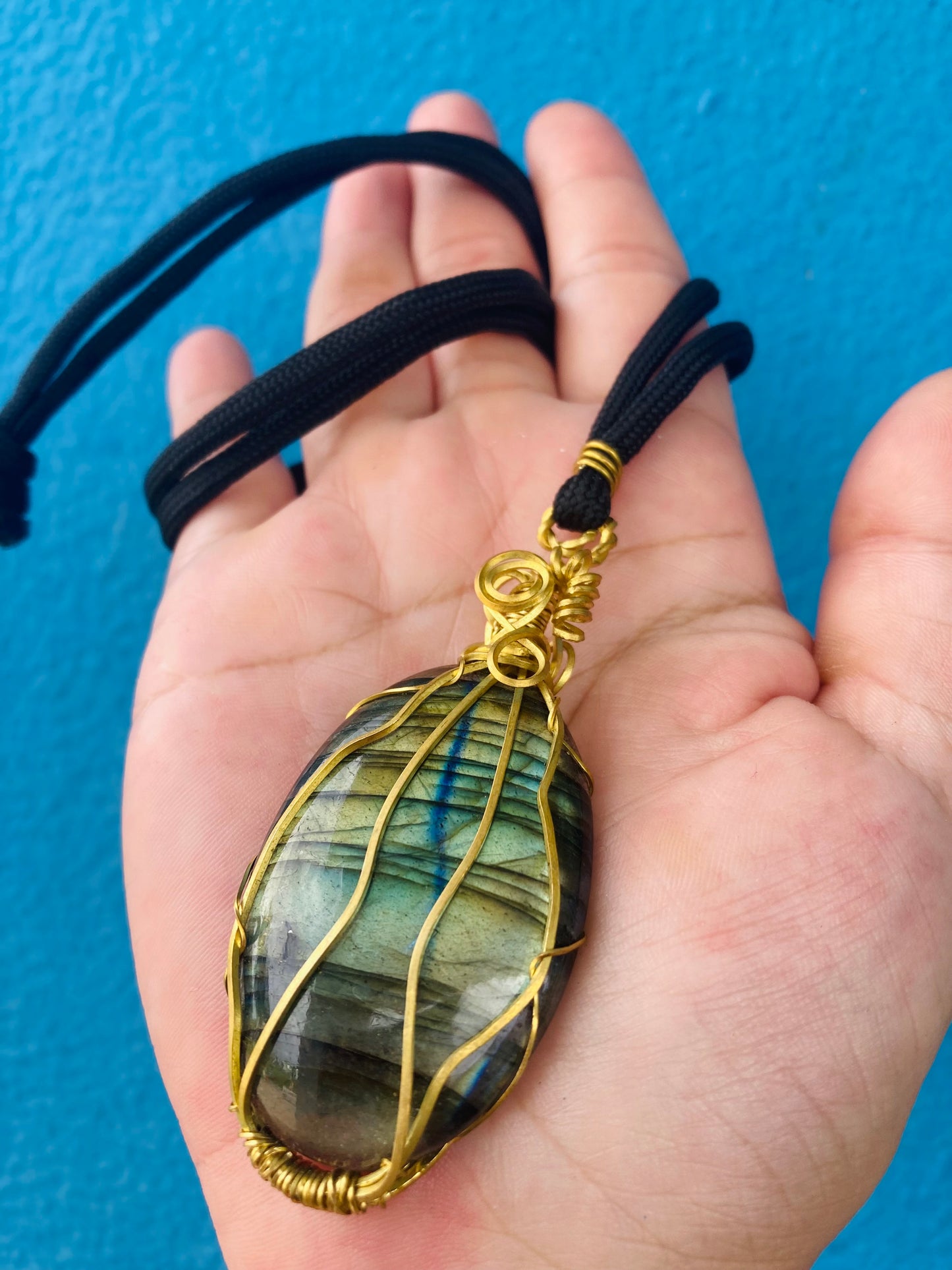 Tigre Labradorite Pendant