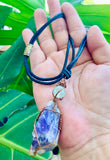 Cacoxenite Fluorite Necklace