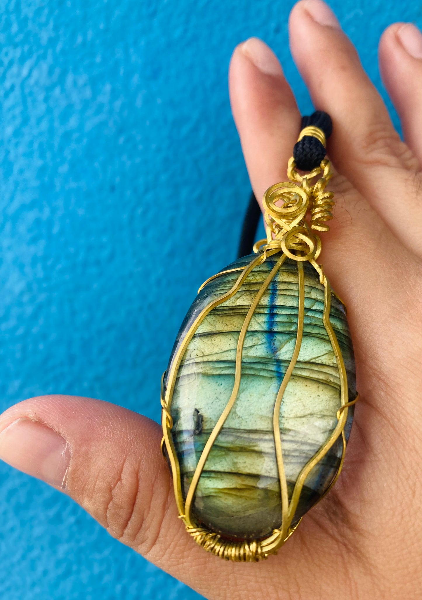 Tigre Labradorite Pendant