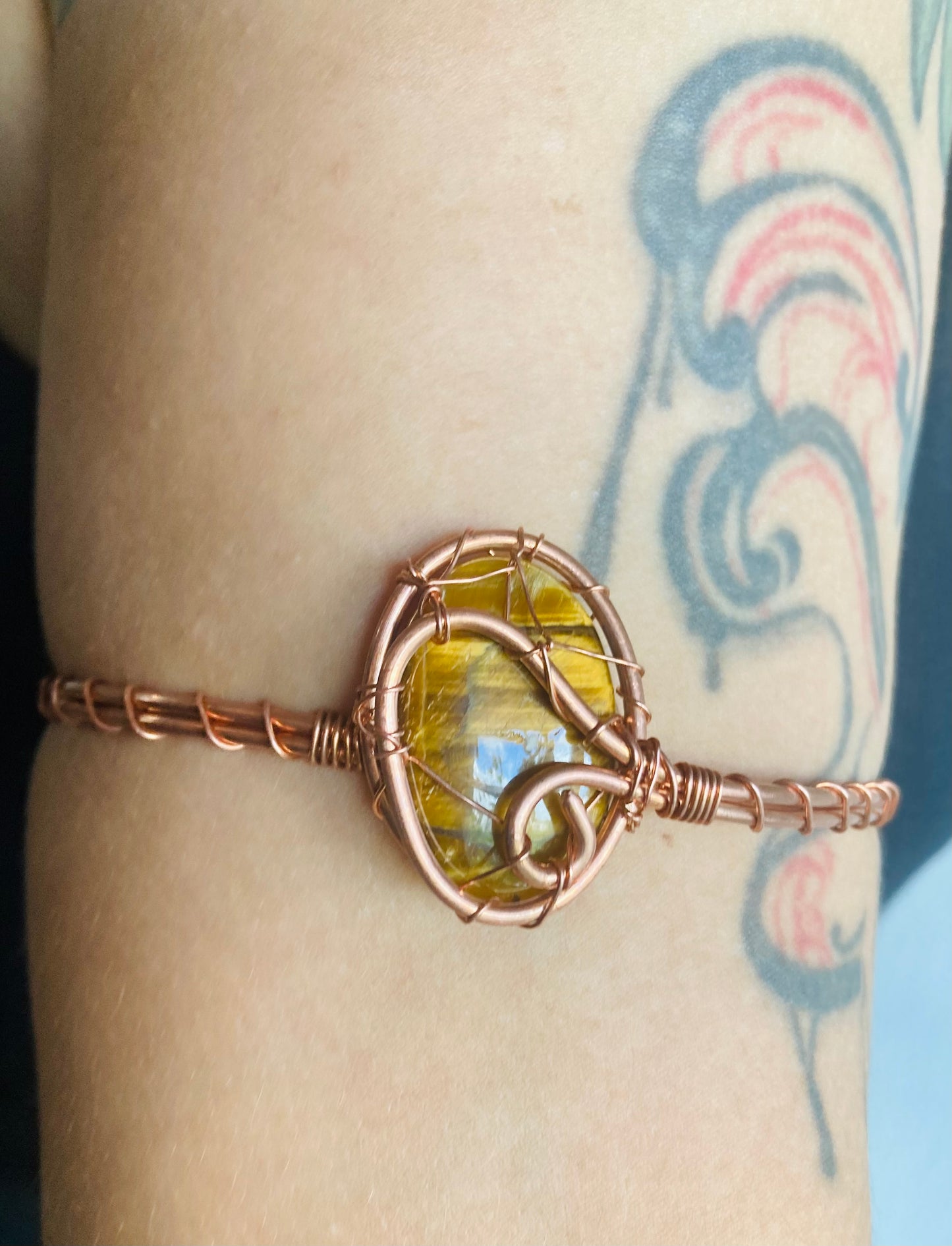 Tigerseye Choker / ArmCuff