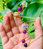 Sugilite Amethyst Brass Panja