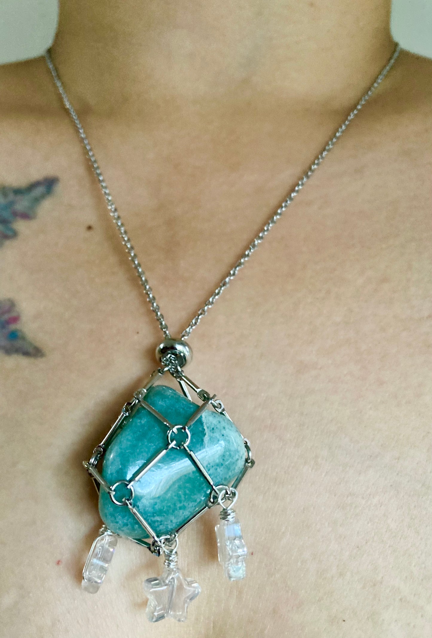 Jade Cage Necklace