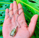 Silver Jane Labradorite Necklace