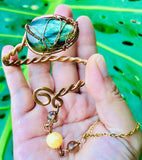 Labradorite Honey Copper Panja