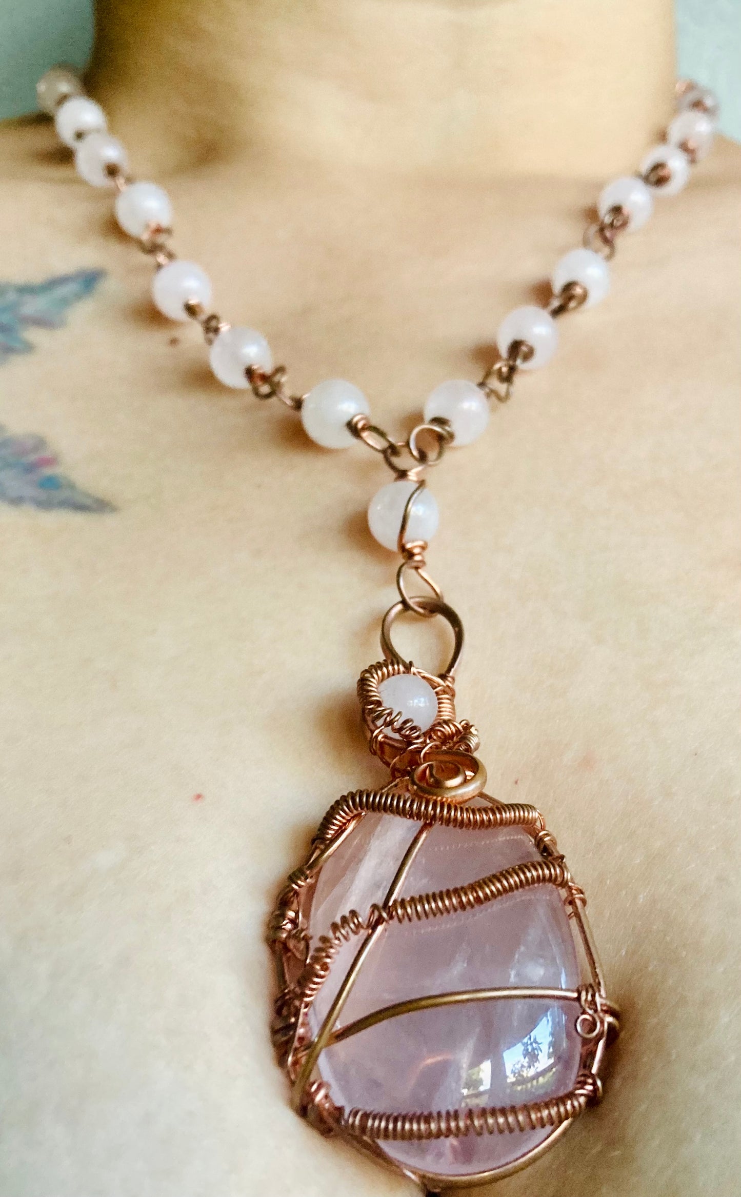 Rose Quartz Necklace