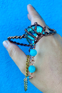 Labradorite Moon Aquamarine Panja
