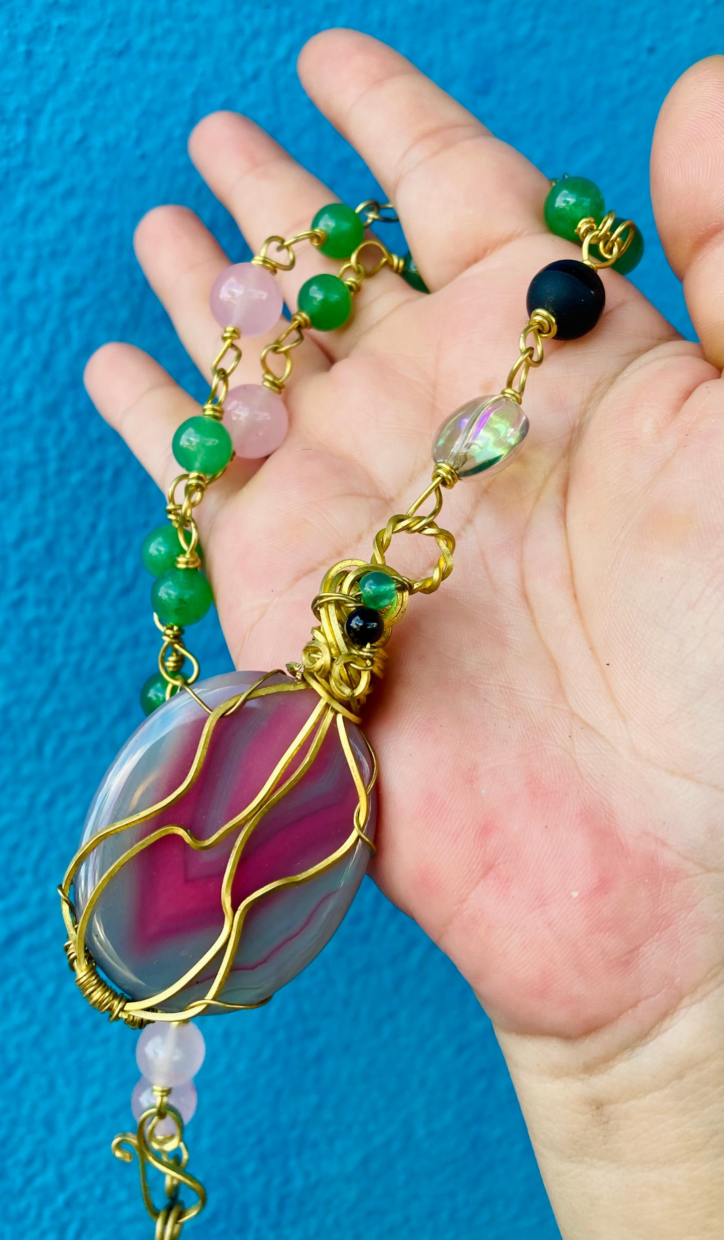 Onyx Jade Necklace