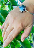 Hematite Blue Bracelet