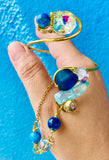 Blue Chalcedony Seaglass Panja