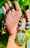 Rainbow Labradorite ~ Dragonsblood ~ Necklace