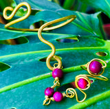 Sugilite Brass Panja