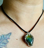Mahi Green Labradorite Pendant