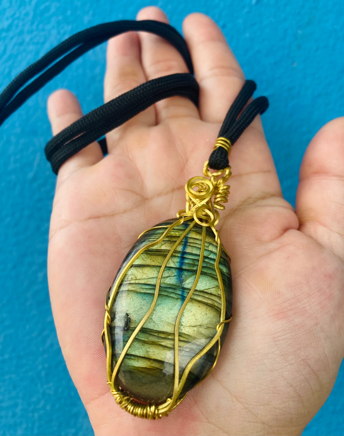 Tigre Labradorite Pendant