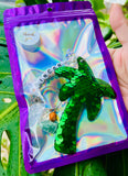 Rincon Aventurine Agate Palm Key Charm
