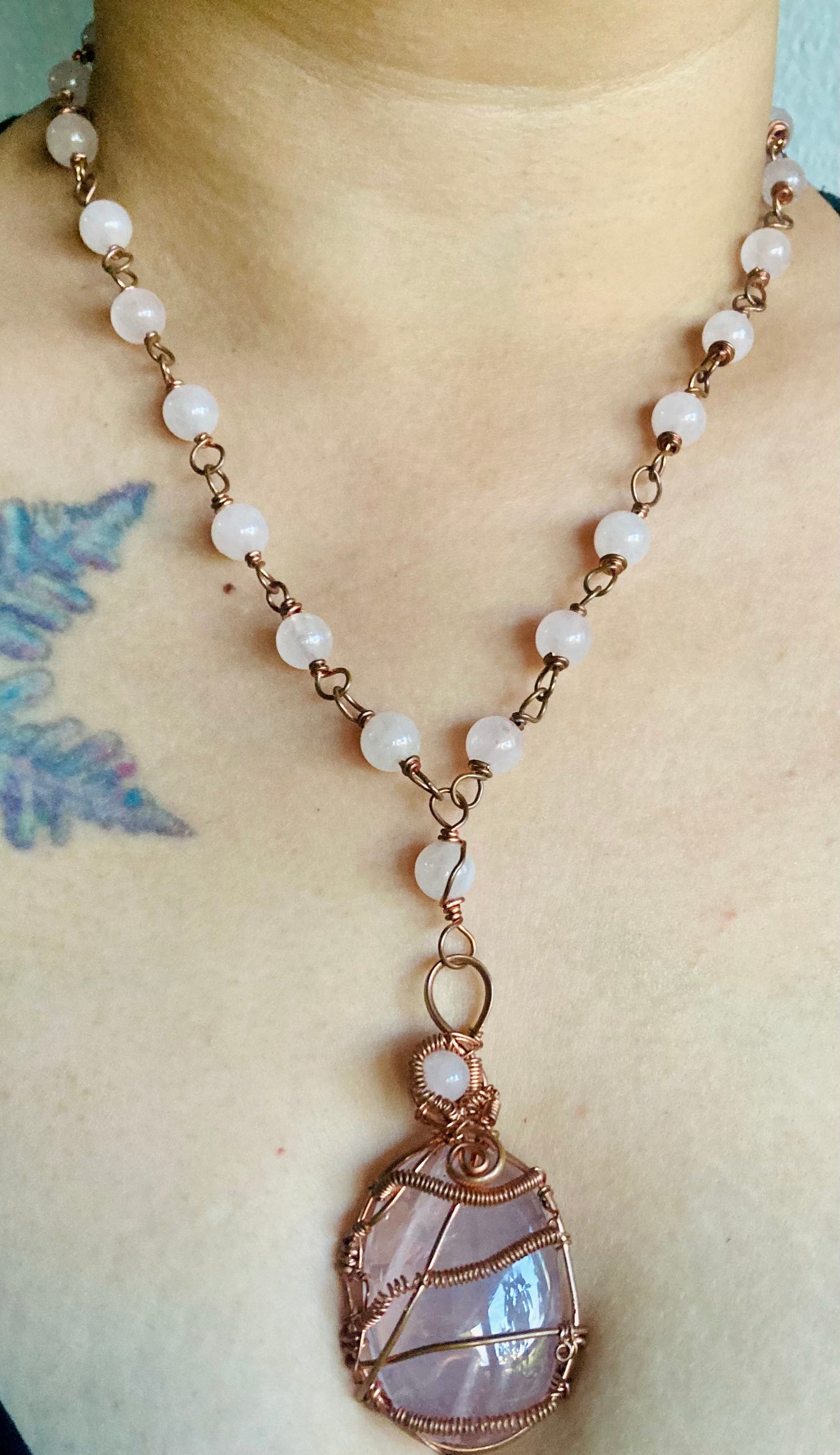 Rose Quartz Necklace