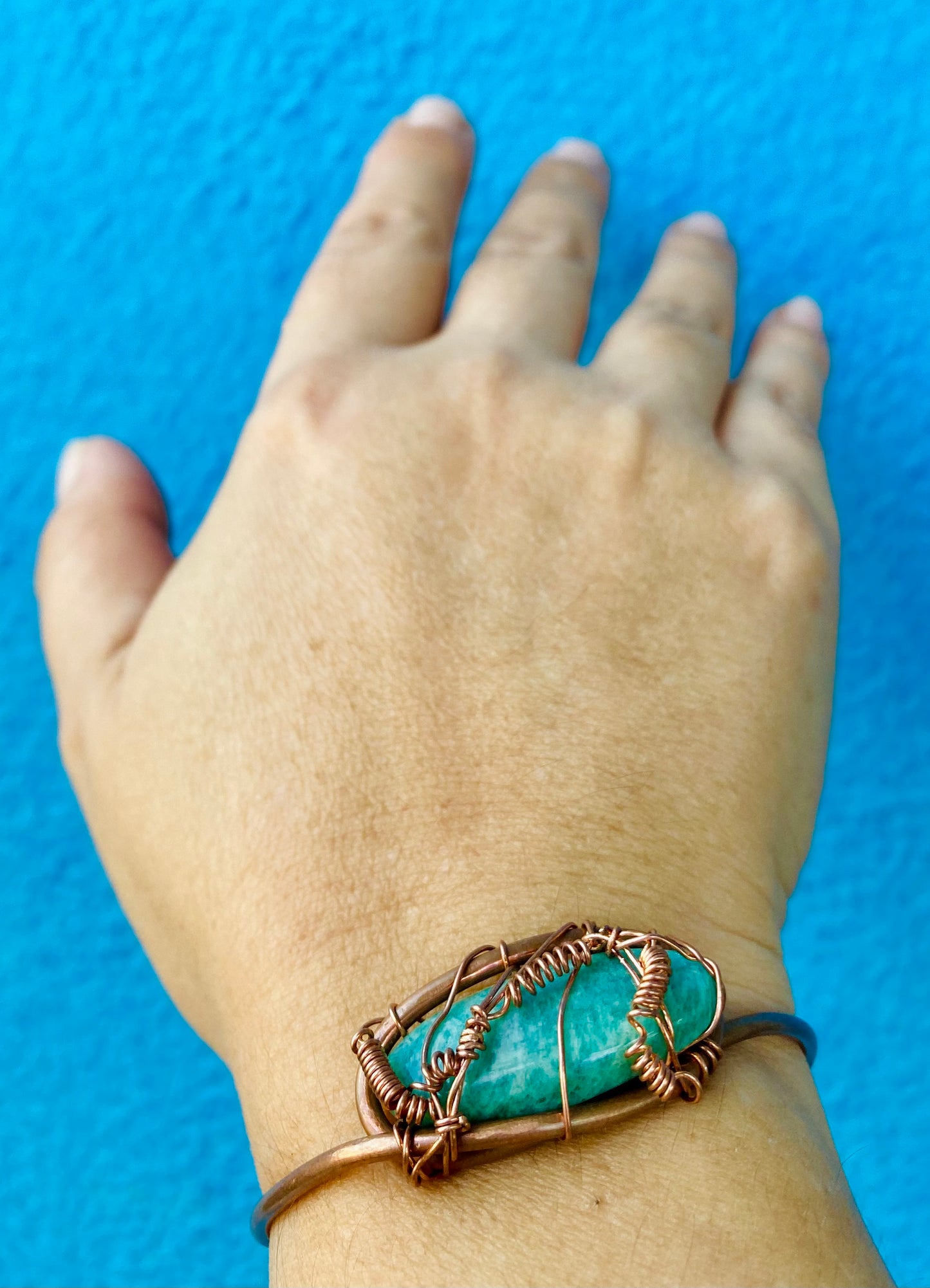 Strawberry Quartz Cuff