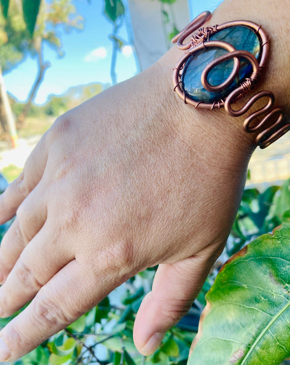 Labradorite Sky Cuff