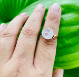 Rosette Quartz Rings