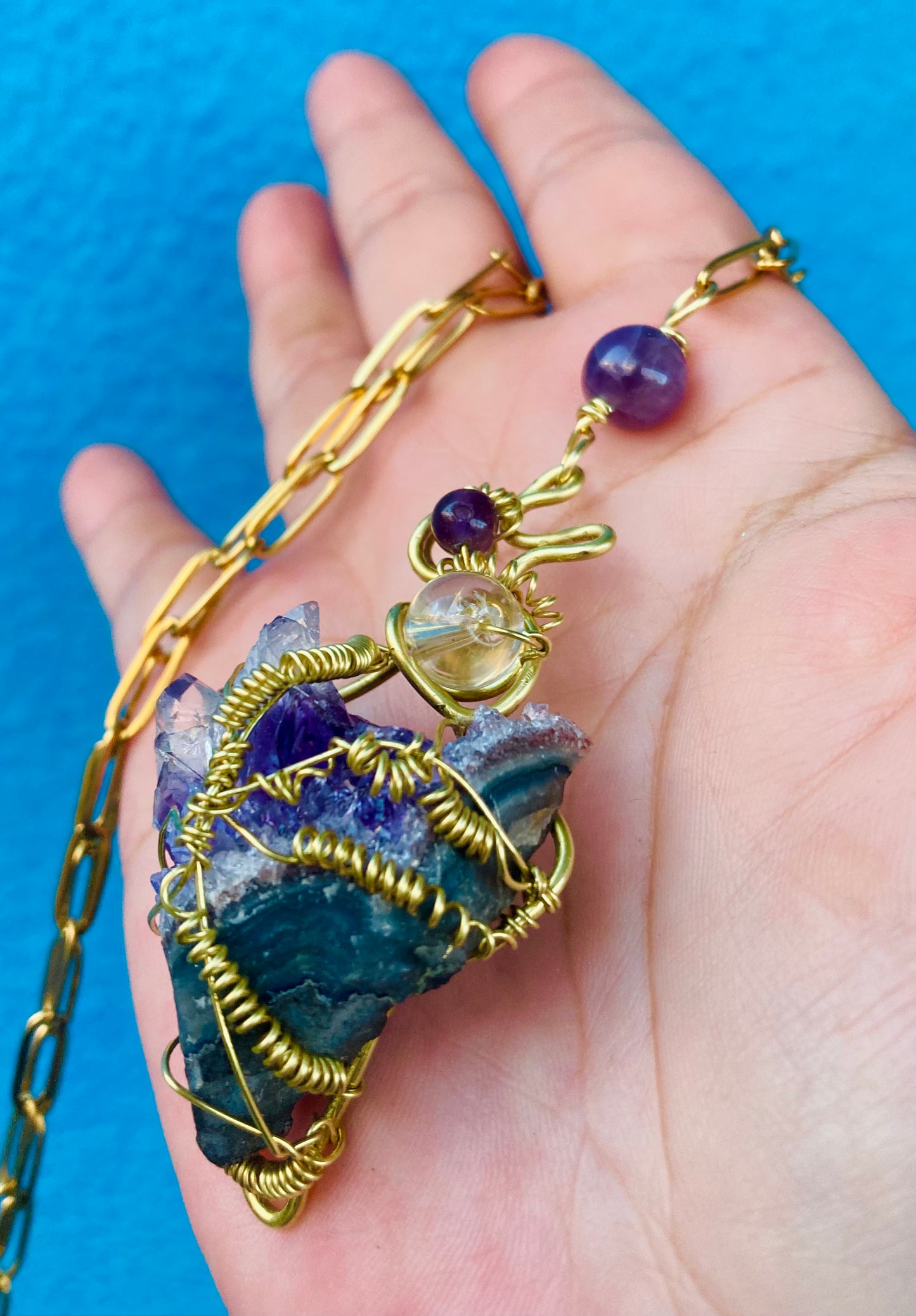 Sacred Amethyst Matrix