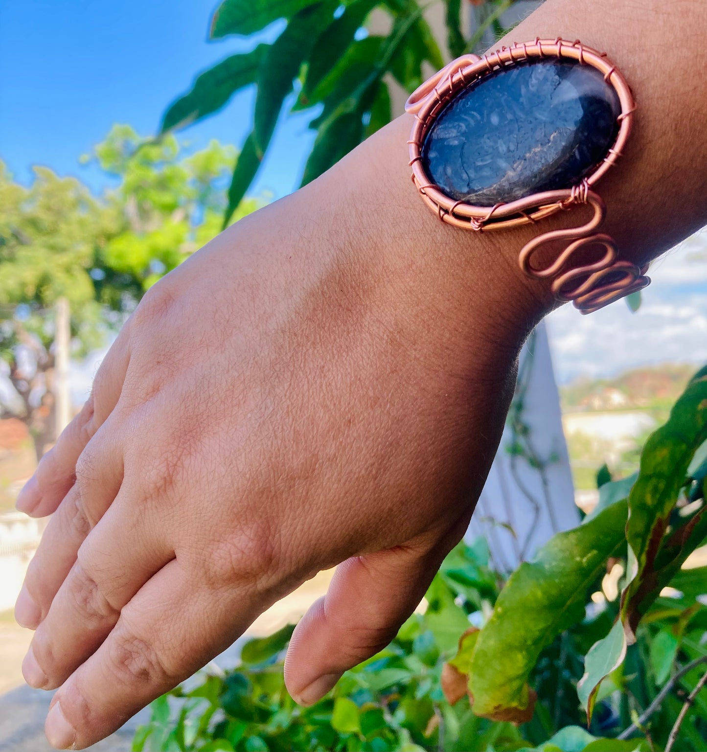 Indigo Gabbro Jasper Tribal