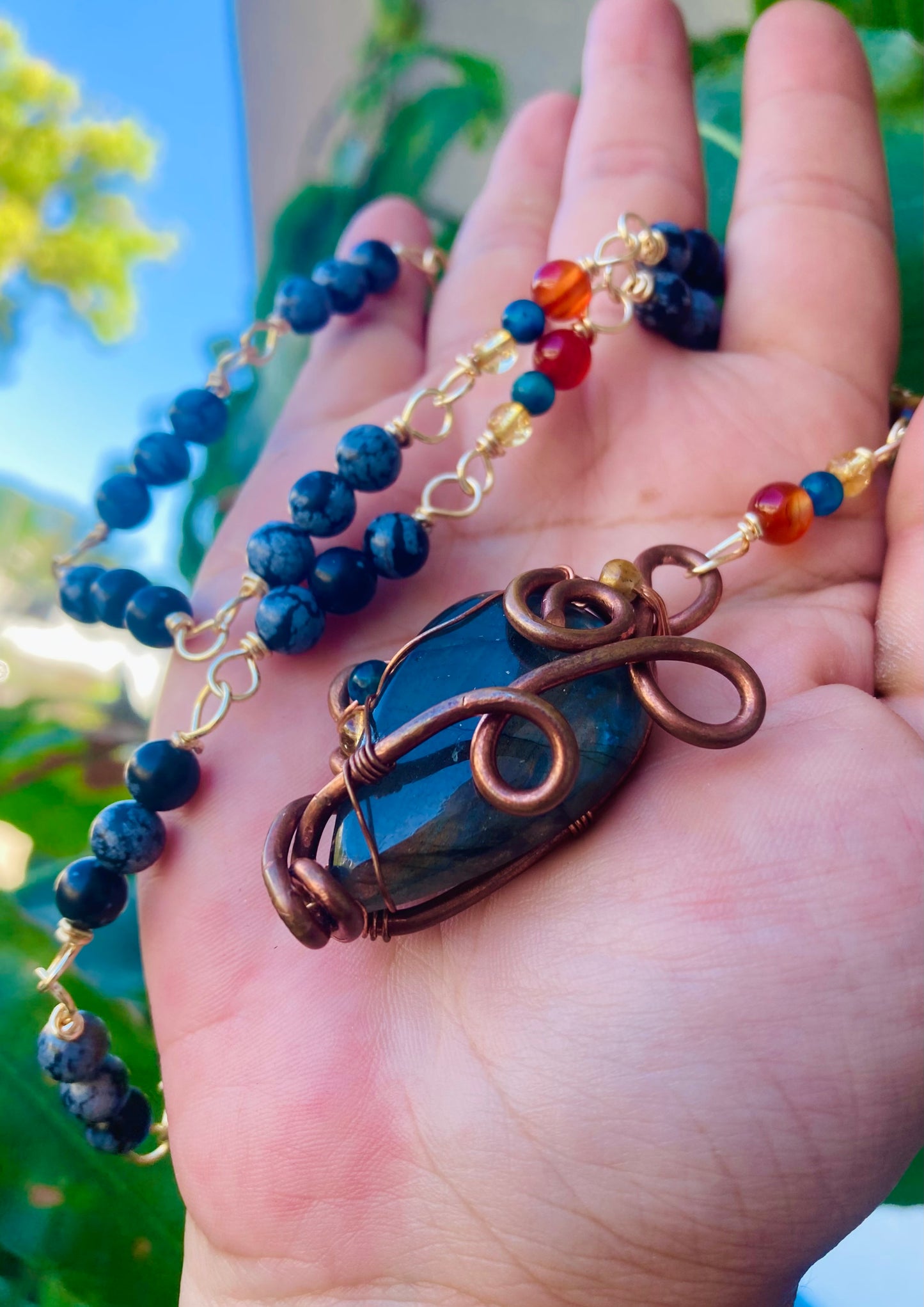 Sacred Labradorite Necklace