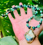 Cosmic Labradorite Triangle Portal