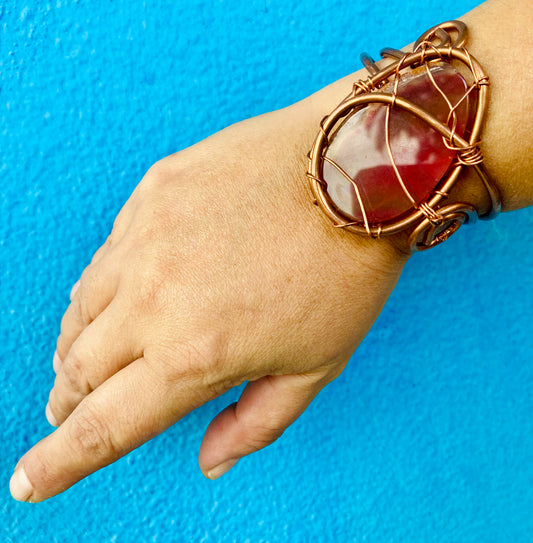 Agate Cuff