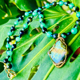 Cosmic Labradorite Triangle Portal