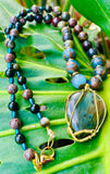 Rainbow Labradorite ~ Dragonsblood ~ Necklace