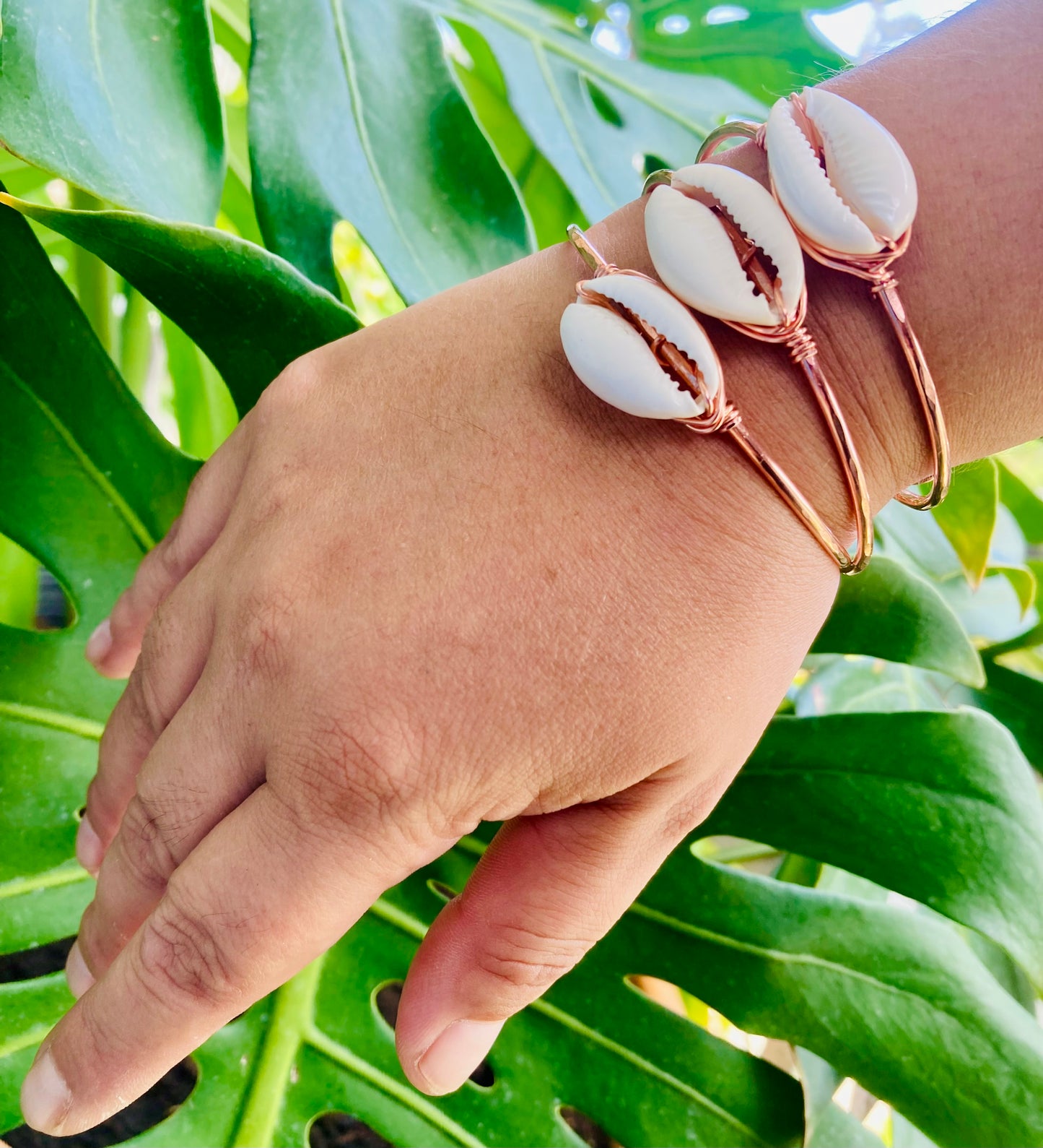 Cowrie Shell Bangles