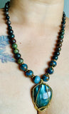 Rainbow Labradorite ~ Dragonsblood ~ Necklace