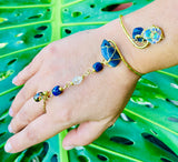 Sodalite Bleu Brass Panja