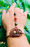 Golden Labradorite Pyrite Copper Panja